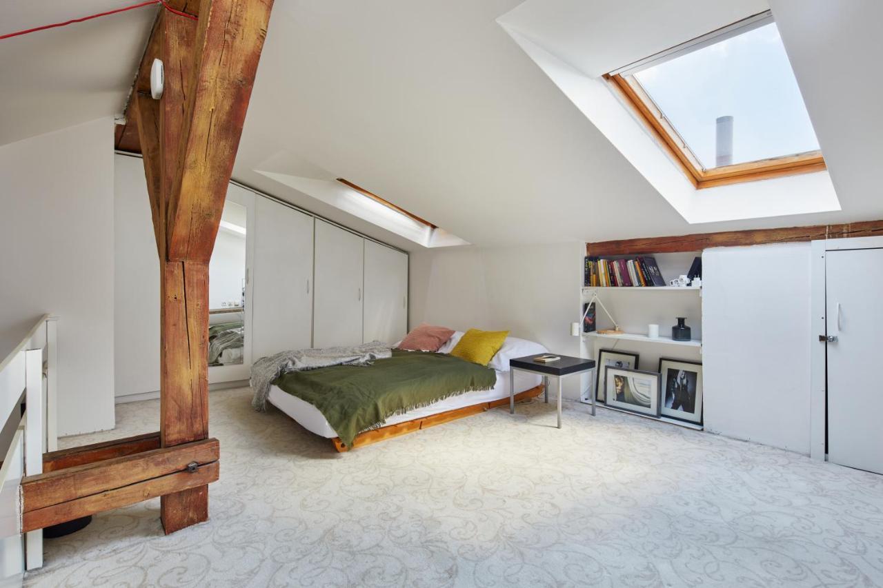 Prague Days - Sunlit Attic Loft In Vinohrady Appartement Buitenkant foto